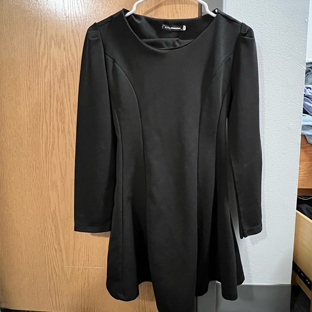 Five dimensions black dress